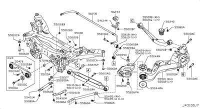   (NISSAN) 55020JG11A