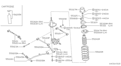 ,     (NISSAN) 55045D0101