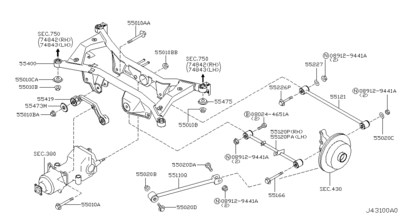   (NISSAN) 55303EQ025