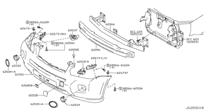   (NISSAN) 622573US0B