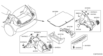 -  (NISSAN) 668201KM0A