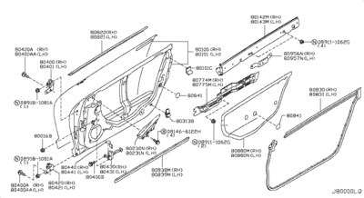 -  (NISSAN) 76988CY01A