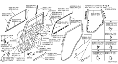 Заглушка пластиковая (NISSAN) 82850JG00A Заглушка пластиковая (NISSAN) 82850JG00A