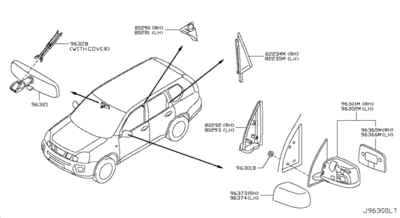 Деталь (NISSAN) 963213UB0A Деталь (NISSAN) 963213UB0A