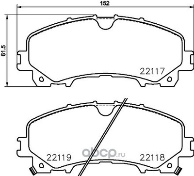  ,   (Mintex) MDB3748