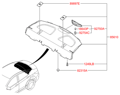   (Hyundai-KIA) 856104L000RY