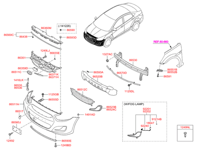   (Hyundai-KIA) 865551R000