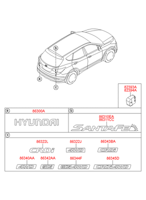    (Hyundai-KIA) 863212W000