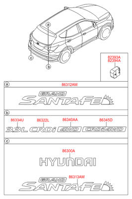    (Hyundai-KIA) 86340B8000