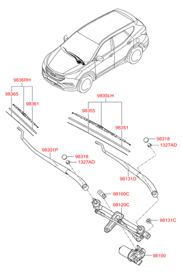   (Hyundai-KIA) 983602W000