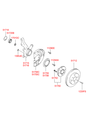   (Hyundai-KIA) 517503A000