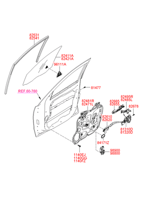   (Hyundai-KIA) 824112B000