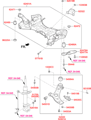   (Hyundai-KIA) 545012W200