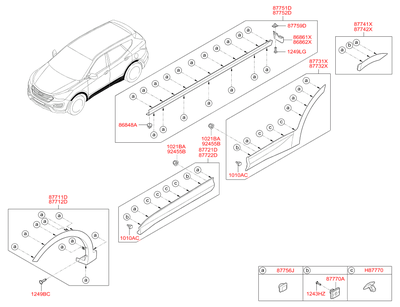   (Hyundai-KIA) 877122W000CA