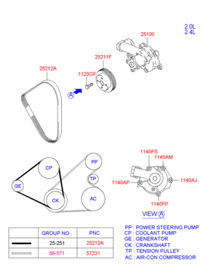  (Hyundai-KIA) 2510027900