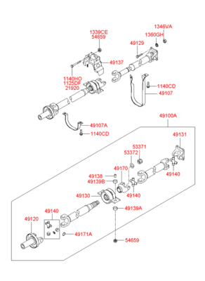 Подшипник шариковый (Hyundai-KIA) 491394A000 Подшипник шариковый (Hyundai-KIA) 491394A000