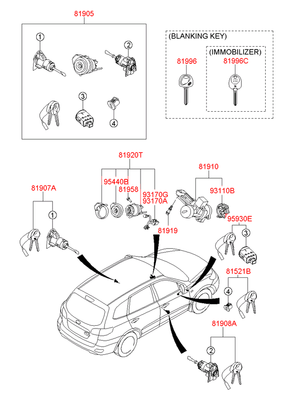     (Hyundai-KIA) 819202BB23