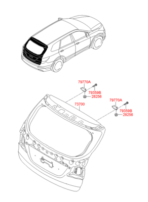    (Hyundai-KIA) 73700B8020