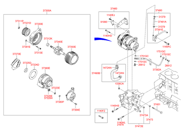  (Hyundai-KIA) 3730027013