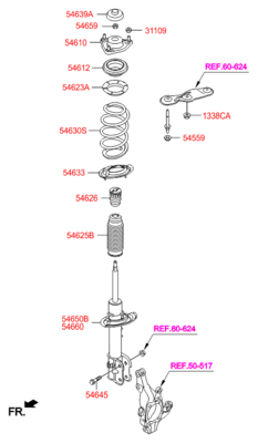 ����������� (����������� ����������� ����� 2600��) (Hyundai-KIA) 546512W750