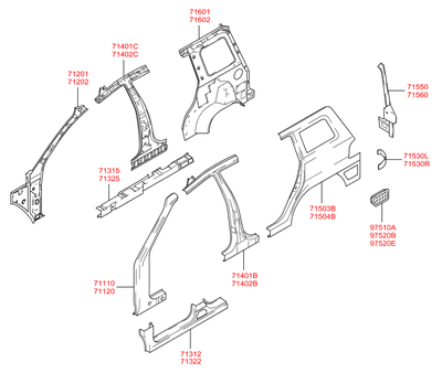   (Hyundai-KIA) 7140126B00