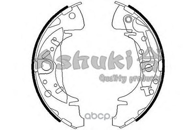 Комплект тормозных колодок (ASHUKI) 10501250 Комплект тормозных колодок (ASHUKI) 10501250