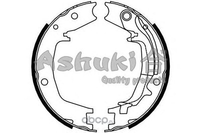 Комплект тормозных колодок (ASHUKI) HRK13113 Комплект тормозных колодок (ASHUKI) HRK13113