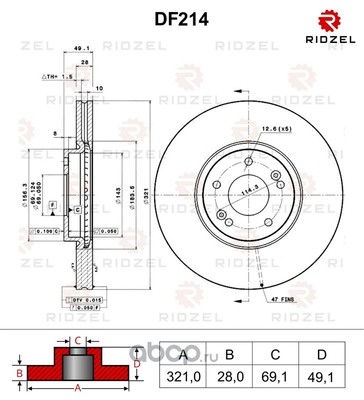     (RIDZEL) DF214