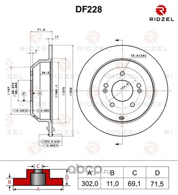     (RIDZEL) DF228