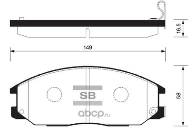  (Sangsin brake) SP1190