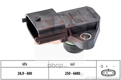 Датчик давления воздуха, высотный корректор (EPS) 1993249 Датчик давления воздуха, высотный корректор (EPS) 1993249