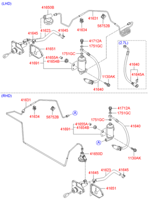 ������ (Hyundai-KIA) 416912B000