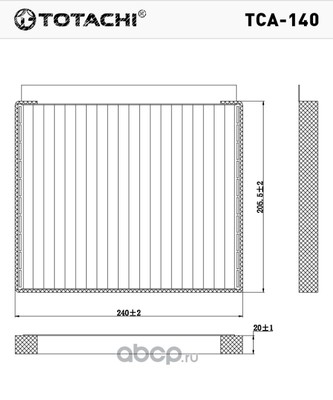   (TOTACHI) TCA140
