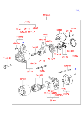    (Hyundai-KIA) 3617022800