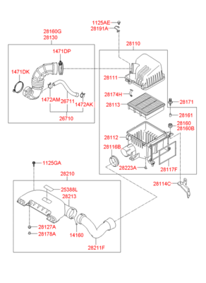   (Hyundai-KIA) 281172H000