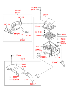    (Hyundai-KIA) 281102H000
