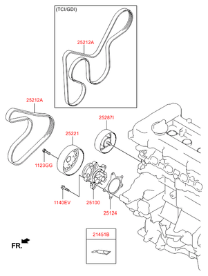   125 (Hyundai-KIA) 252122B720