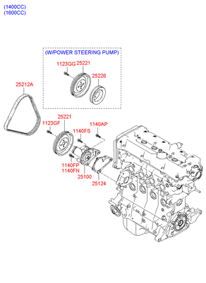   85 (Hyundai-KIA) 252122A121