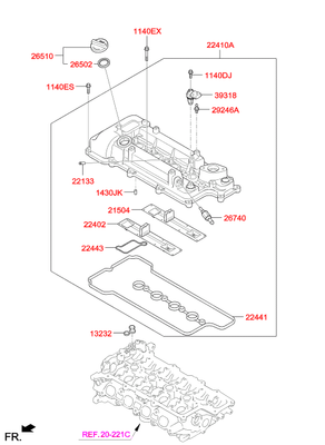   (Hyundai-KIA) 224412B610