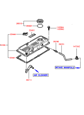 ���������, ������ ������� �������� (Hyundai-KIA) 2244121000