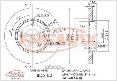   (FREMAX) BD5182