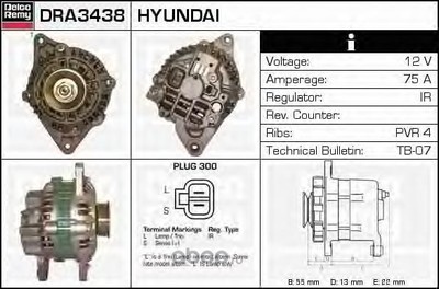  (Delco remy) DRA3438 ()