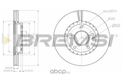   (BREMSI) DBC187V