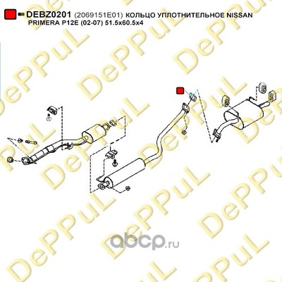 ������ �������������� 5�60,5�4 (DePPuL) DEBZ0201 (����)