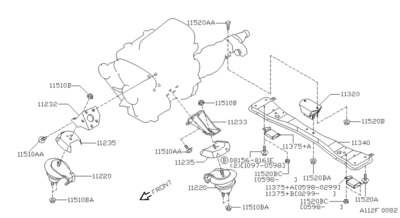 ����� ������������� (NISSAN) 0122500102