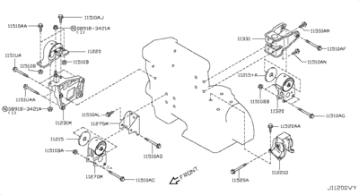   (NISSAN) 11210CN00A