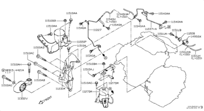 ��������� �������� (NISSAN) 113603KA0A