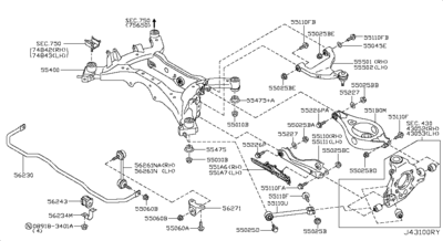   (NISSAN) 551A19Y000