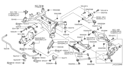   (NISSAN) 54613CA000