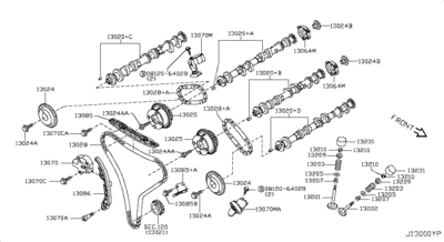   (NISSAN) 13020JA11A